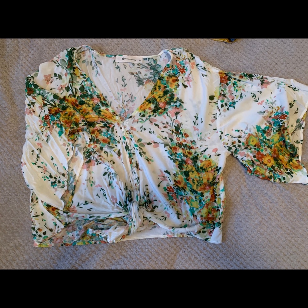 Impeccable Pig Wrap Blouse